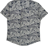 Tommy Hilfiger Short Sleeve Shirt - Medium Navy Cotton