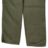 Carhartt Carpenter Trousers - 32W 30L Green Cotton