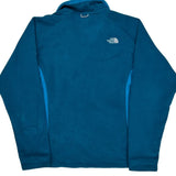 The North Face Fleece Jacket - Large Blue Polyester