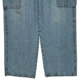 Basic Editions Cargo Pants - 36W 29L Light Wash Cotton