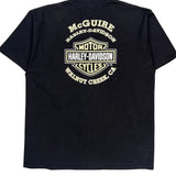 Motorcycles Harley Davidson Graphic T-Shirt - XL Black Cotton