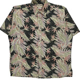 Cooke Street Floral Hawaiian Shirt - Large Multicoloured Cotton