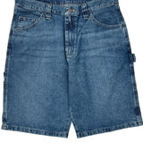 Wrangler Carpenter Shorts - 32W 10L Blue Cotton