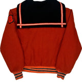 1988 College Trophy Jackets Varsity Jacket - Medium Red Wool