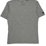 Dickies T-Shirt - Large Gray Cotton Blend