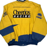 Roush Racing Jh Designs Cheerios Nascar Bomber Jacket - 4XL Blue Polyester
