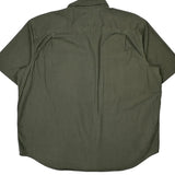 Carhartt Short Sleeve Shirt - 2XL Green Cotton