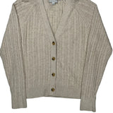 Tommy Hilfiger Cardigan - Medium Beige Cotton
