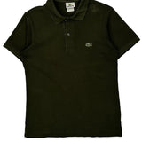 Lacoste Polo Shirt - XS Green Cotton