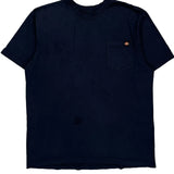 Dickies T-Shirt - XL Navy Cotton