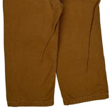 Age 3 Carhartt Double Knee Overalls - XS Brown Cotton