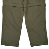 The North Face Cargo Trousers - Large Green Nylon