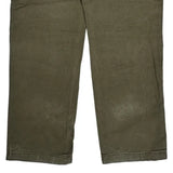Carhartt Double Knee Cargo Pants - 34W 34L Green Cotton