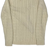 Ralph Lauren Sweater - Medium Cream Cotton