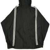 Adidas Windbreaker - Large Black Polyester