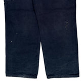 Carhartt Carpenter Trousers - 34W 30L Black Cotton