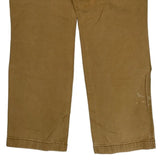 Carhartt Double Knee Carpenter Pants - 32W 30L Brown Cotton