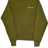 Reverse Weave Champion Sweatshirt - XS Green Cotton