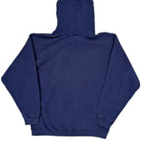 Nike Hoodie - Medium Blue Cotton