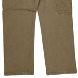 Wrangler Carpenter Trousers - 32W 30L Khaki Cotton