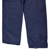 Carhartt Carpenter Trousers - 33W 32L Navy Cotton Blend