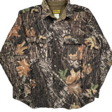 Bear Creek Flannel Shirt - XL Camo Polyester