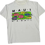 Miller Single Stitch T-Shirt - Large White Cotton