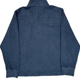Calvin Klein 1/4 Zip - Large Blue Cotton