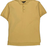 Timberland Polo Shirt - Large Yellow Cotton