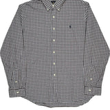 Ralph Lauren Checked Shirt - XL Brown Cotton