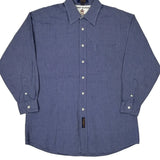 Tommy Hilfiger Shirt - Large Blue Cotton