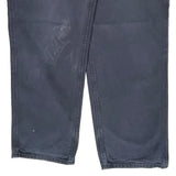 Carhartt Carpenter Trousers - 38W 30L Grey Cotton