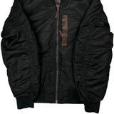 Cqr Bomber Jacket - Small Black Polyester