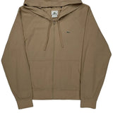Lacoste Hoodie - Large Beige Cotton