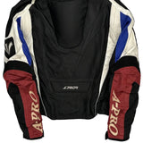 Unbranded Graphic Jacket - Large Black Polyester