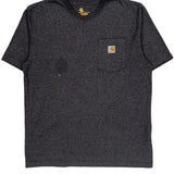 Carhartt T-Shirt - Large Gray Cotton