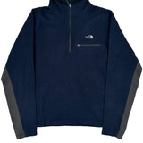 The North Face Fleece - Large Navy Polyester