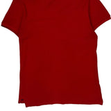 Lacoste Polo Shirt - Medium Red Cotton