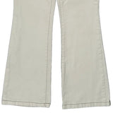 Guess Boot Cut Jeans - 25W US 0 White Cotton