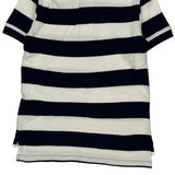 Age 6 Polo By Ralph Lauren Striped Polo Shirt - XS Black & White Cotton