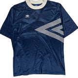 Umbro Football Shirt - XL Blue Polyester