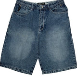 Brooklyn Xpress Denim Shorts - 32W 11L Blue Cotton