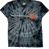 Santa Cruz Tie-Dye T-Shirt - Medium Gray Cotton