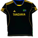 Tanzania Adidas Football Shirt - Medium Black Polyester