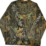 Jerzees Camo Sweatshirt - 2XL Khaki Cotton