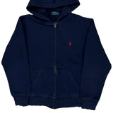 Age 13-15 Polo By Ralph Lauren Hoodie - Large Navy Cotton