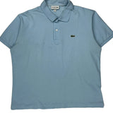 Lacoste Polo Shirt - XL Blue Cotton