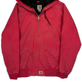 Carhartt Jacket - Small Red Cotton