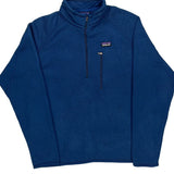 Patagonia Fleece 1/4 Zip - Medium Blue Polyester