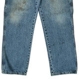 Dickies Double Knee Carpenter Jeans - 38W 30L Blue Cotton